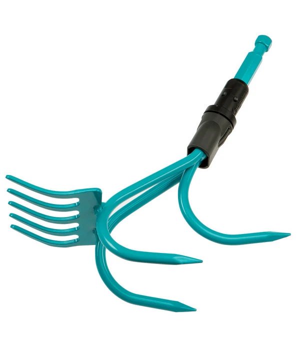 GARDENA Combisystem 2in1 Grubber-Rechen 1 GARDENA Combisystem 2in1 Grubber-Rechen