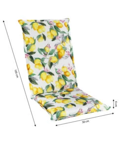 Dehner Niederlehnerpolster Menton, Ca. B105/H6/T50 Cm -Gardena Store 6726111 WE BG 001 HochlehnerPolsterMenton