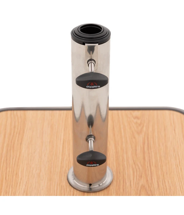 Doppler Schirmständer AluWood Trolley, 50 Kg 4 Doppler Schirmständer AluWood Trolley, 50 Kg – Bild 4