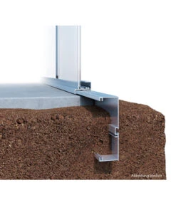 KGT Fundamentrahmen Gewächshaus Callas