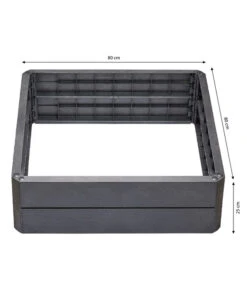 Garantia Hochbeet-System Ergo Quadro Stone -Gardena Store 6750319 WE BG 001 Hochbeet