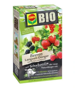 COMPO BIO Beeren Langzeit-Dünger Mit Schafwolle