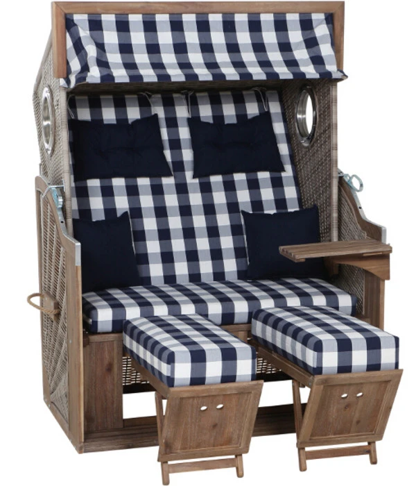 DeVries Strandkorb Greenline 35 2 DeVries Strandkorb Greenline 35 – Bild 2