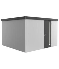 Biohort Gerätehaus Neo 4D, Silber/dunkelgrau