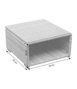 Dehner Balkonset Como, 4-teilig -Gardena Store 6894166 WE DE 002 BalkonSetComoSkizze