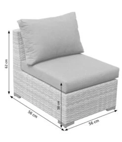 Dehner Balkonset Como, 4-teilig -Gardena Store 6894166 WE DE 004 BalkonSetComoSkizze