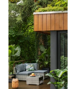 Dehner Balkonset Como, 4-teilig -Gardena Store 6894166 WE MO 001 BalkonsetComo