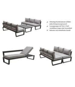 Dehner Liegenset Bellevue, 3-teilig 22 Dehner Liegenset Bellevue, 3-teilig -Gardena Store 6894182 WE IG 001 DehnerLiegensetBellevue