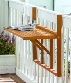 Dehner Balkonhängetisch, Ca. B90/H65/T41,7 Cm -Gardena Store 6897748 WE MO 001 DehnerBalkonklapptischStavanger