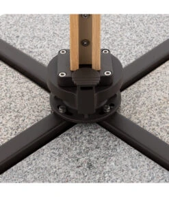 Doppler Pendelschirm Aluwood XL, Rechteckig, Ca. B400/T300 Cm -Gardena Store 6910533 6910541 6910558 WE DE 001 PendelschirmAluWood