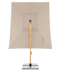 Doppler Pendelschirm Aluwood XL, Rechteckig, Ca. B400/T300 Cm -Gardena Store 6910533 WE FS 006 PendelschirmAluWoodXL400x300Esche