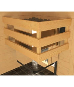 Weka Ecksauna Laukkala Mit Glastür, Ca. B144/H200/T144 Cm -Gardena Store 6914345 WE DE 001 WekaSaunaLaukkalamitGlastuer