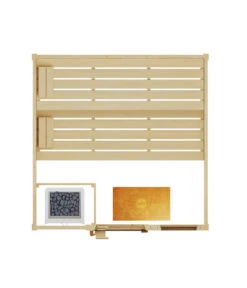 Weka Sauna Valida Plus Mit Glastür Und Fenster Inkl. Ofen, Ca. B189/H204/T172 Cm -Gardena Store 6914592 WE DE 001 WekaSaunaValidaPlusmitGlastuerundFenster