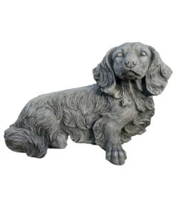 Stein-Dackel, Ca. H24 Cm