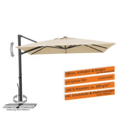 Schneider Ampelschirm Rhodos Smart, Quadratisch, Ca. B300/T300 Cm 24 Schneider Ampelschirm Rhodos Smart, Quadratisch, Ca. B300/T300 Cm -Gardena Store 6953384 WE IG 002 SchneiderAmpelschirmRhodosSmart