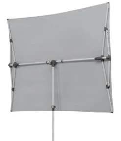 Schneider Sonnenschirm Novara, Rechteckig, Ca. B190/T140 Cm -Gardena Store 6953541 WE FS 004 SchneiderSonnenschirmNovarasilbergrau