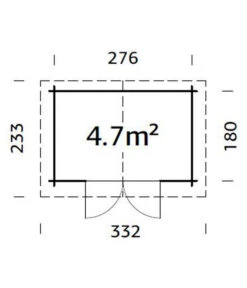 Palmako Gartenhaus Valentine 5 Palmako Gartenhaus Valentine -Gardena Store 6974125 WE BG 001 PalmakoGartenhausValentine