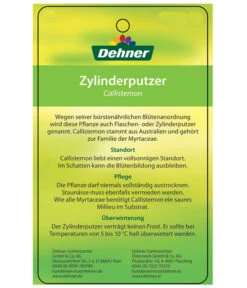 Zylinderputzer, Busch -Gardena Store 8620429 CallistemonEtikett2